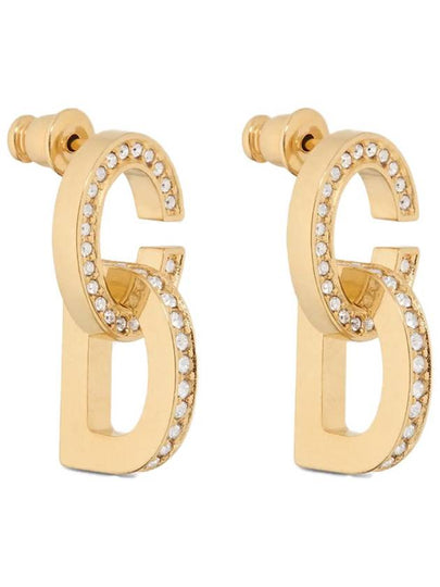 CD Lock Earrings Gold - DIOR - BALAAN 2