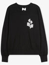 Marisans Crew Neck Wool Knit Top Black - ISABEL MARANT - BALAAN 3