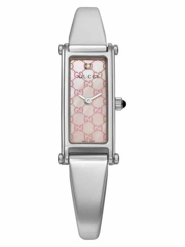 YA015562 G1500 Women s Metal Quartz Square Diamond - GUCCI - BALAAN 1