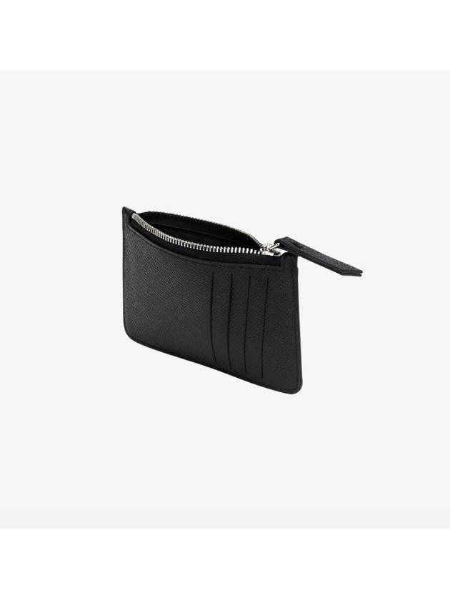 Stitch Zipper Card Wallet Black - MAISON MARGIELA - BALAAN 3