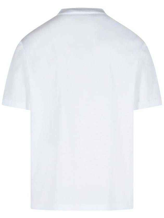 Versace White Cotton T-Shirt - VERSACE - BALAAN 3