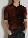 Logo Check Cotton Polo Shirt Black Red - VIVIENNE WESTWOOD - BALAAN 2