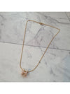 Mini Pop H Pendant Necklace Gold Rose Dragee - HERMES - BALAAN 5