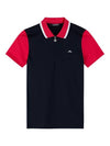 Women's Antonia Short Sleeve Polo Shirt Navy - J.LINDEBERG - BALAAN 2