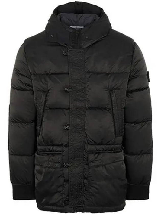 Raso Wappen Patch Nylon Padding Black - STONE ISLAND - BALAAN 2