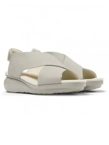 Balloon Leather Sandals Grey - CAMPER - BALAAN 1