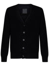 Archetype Logo Cardigan Black - GIVENCHY - BALAAN 2