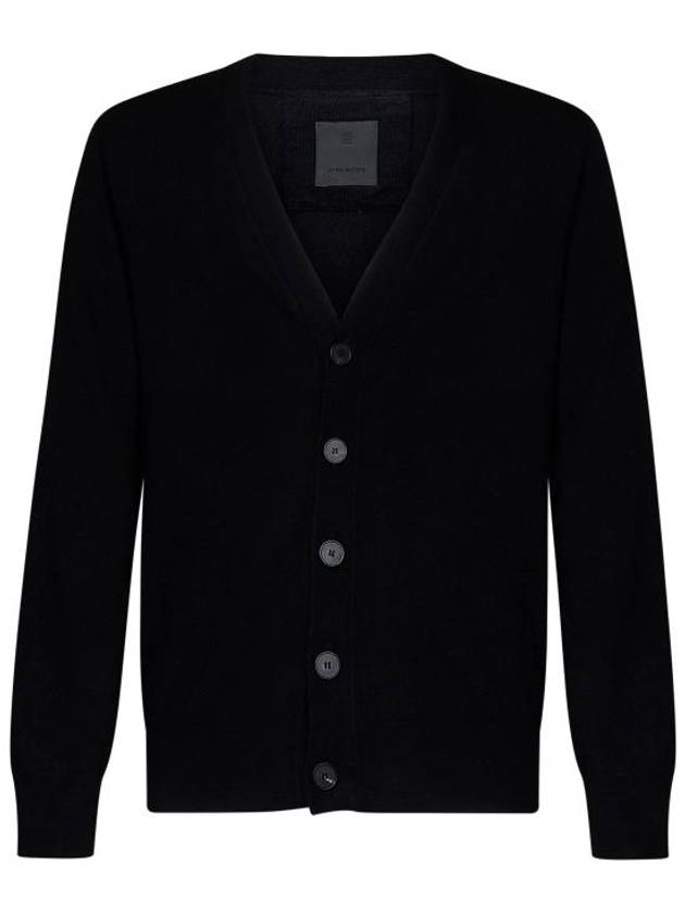 Archetype Logo Cardigan Black - GIVENCHY - BALAAN 2