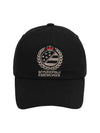 Logo Embroidered Ball Cap Black - MYDEEPBLUEMEMORIES - BALAAN 1