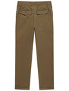 Men's Bio Washed Tapered Chino Straight Pants Light Brown - SOLEW - BALAAN 3