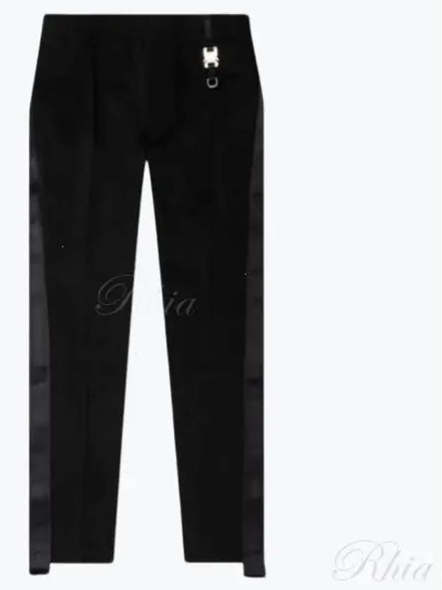 Buckle Detail Track Pants Black - 1017 ALYX 9SM - BALAAN 2