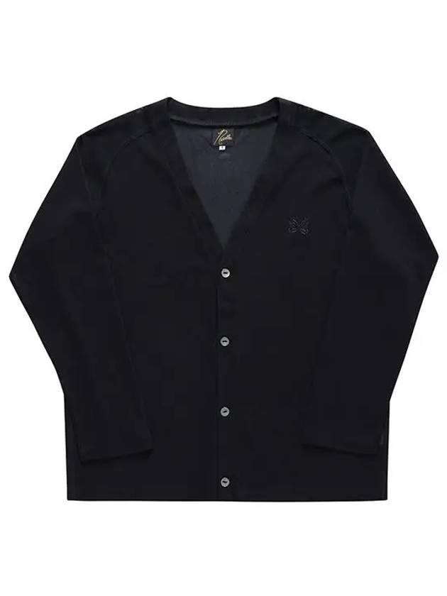 V Neck Cardigan Black - NEEDLES - BALAAN 3