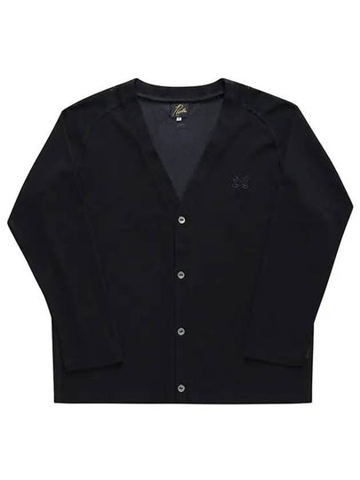 V Neck Cardigan Black - NEEDLES - BALAAN 2