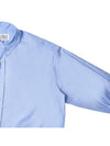 Oversized Fit Oxford Long Sleeve Shirt Blue - MAISON MARGIELA - BALAAN.