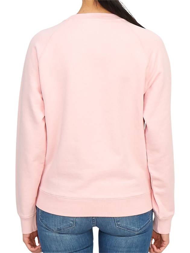 Cotton Palais Royal Vintage Logo Sweatshirt Pale Pink - MAISON KITSUNE - BALAAN 5