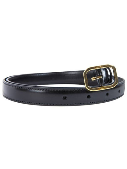 BC 16 Taullion Leather Belt 18mm Black - CELINE - BALAAN 2