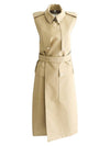 Sleeveless Trench Coat Beige - BURBERRY - BALAAN 2