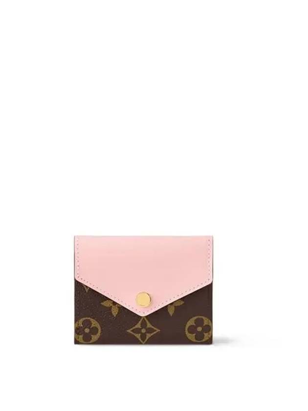 Zoe Monogram Flap Half Wallet Rose Ballerine - LOUIS VUITTON - BALAAN 2