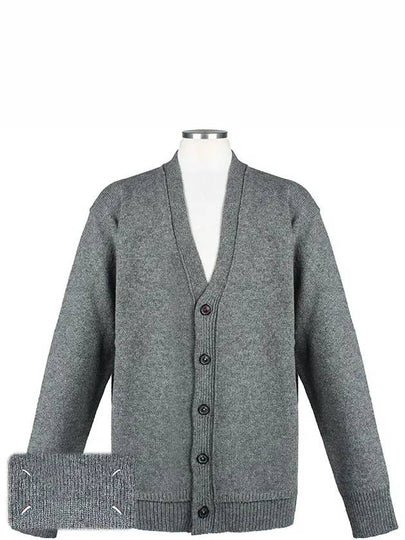 Elbow Patch Cardigan Grey - MAISON MARGIELA - BALAAN 2