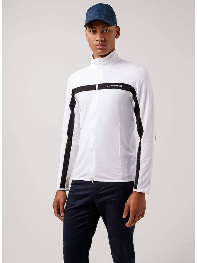 Jarvis Mid Layer Jacket White - J.LINDEBERG - BALAAN 3