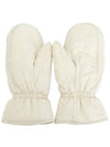 Terka Padded Gloves Ecru - ISABEL MARANT - BALAAN 3