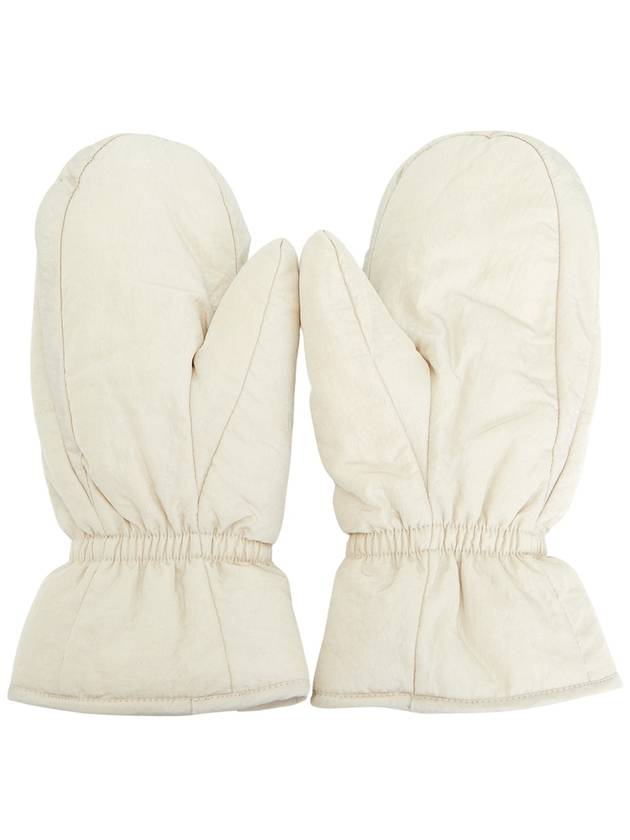 Terka Padded Gloves Ecru - ISABEL MARANT - BALAAN 3