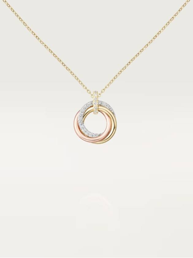 Women s Trinity Necklace 33 diamond setting - CARTIER - BALAAN 1