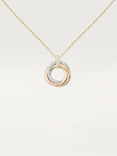 Women s Trinity Necklace 33 diamond setting - CARTIER - BALAAN 1