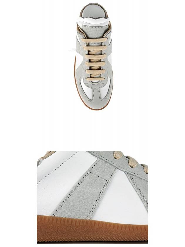 Women's Replica Cut Out Mule Low Top Sneakers White - MAISON MARGIELA - BALAAN 8