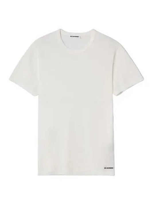 Mini logo short sleeve t shirt white - JIL SANDER - BALAAN 1