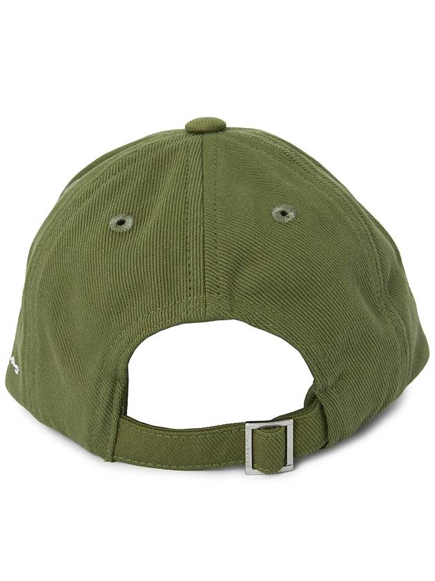 La Casquette Signature Baseball Cap Khaki - JACQUEMUS - BALAAN 5