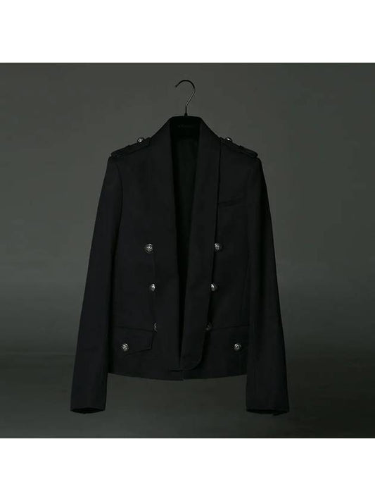 11th Anniversary Epaulet Slim Jacket Navy S4HT729C271 - BALMAIN - BALAAN 1