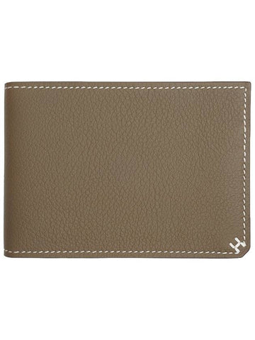 H Sellier Card Wallet Brown - HERMES - BALAAN 1