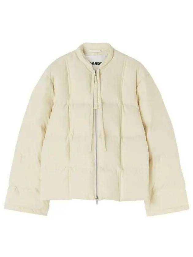 Women s Goose Down Padding Ivory J40AF0006 JTN014 - JIL SANDER - BALAAN 1