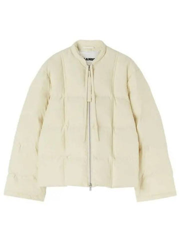 Women s Goose Down Padding Ivory J40AF0006 JTN014 - JIL SANDER - BALAAN 1