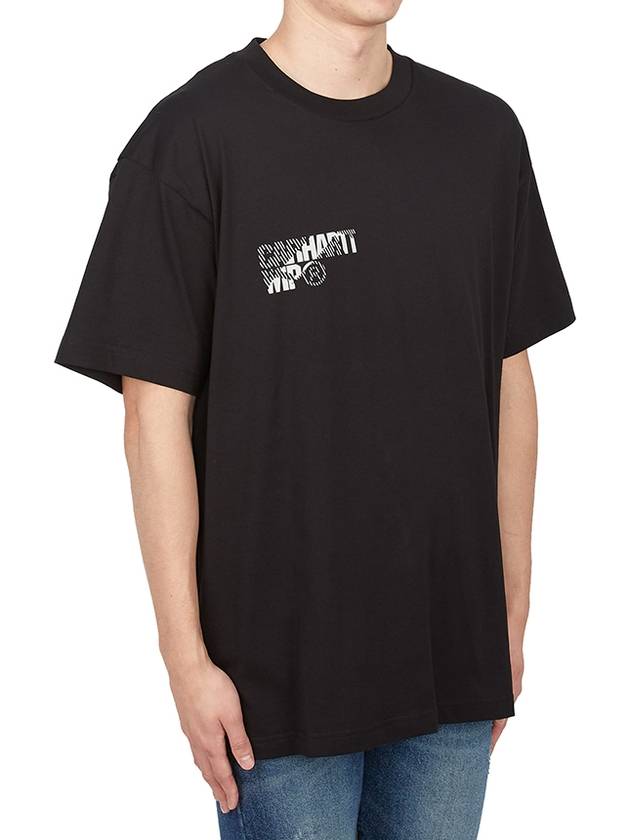 Jalou C Short Sleeve T-Shirt Black - CARHARTT WIP - BALAAN 4