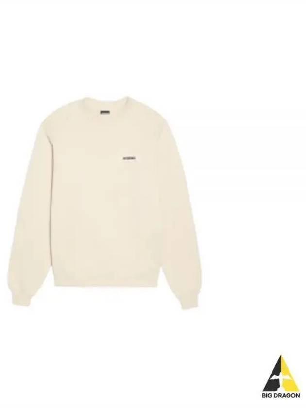 Le Gros Grain Logo Sweatshirt Beige - JACQUEMUS - BALAAN 2