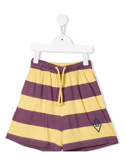 Kids Logo Striped Shorts Multi S22039 247AR - THE ANIMALS OBSERVATORY - BALAAN 2