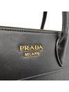 Women s 1BA116 Black Saffiano Paradigm Tote Bag Strap - PRADA - BALAAN 7