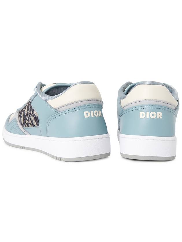 B27 Smooth Calfskin Low Top Sneakers Light Blue - DIOR - BALAAN 7