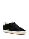 Superstar Velvet Low-Top Sneakers Black - GOLDEN GOOSE - BALAAN 4