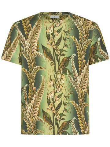 Etro T-shirts and Polos Green - ETRO - BALAAN 1