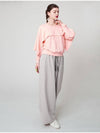 Double Layer Sweatshirt Coral Pink - ATHPLATFORM - BALAAN 4