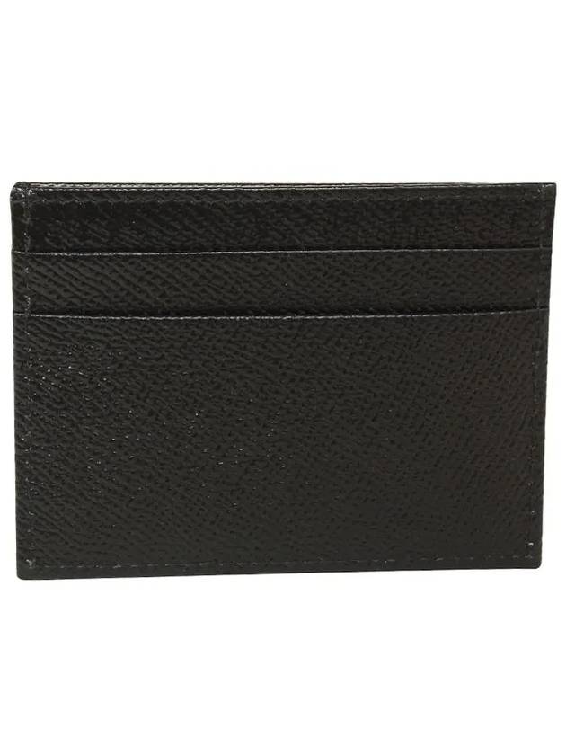 Leather Card Wallet Black - DOLCE&GABBANA - BALAAN 3