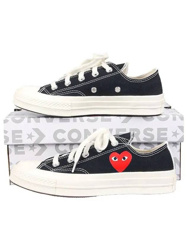 Chuck 70 Low Top Sneakers Black - COMME DES GARCONS - BALAAN 6