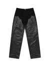 Armor Coated Pants Unisex Rivet Jeans Black - PHOS333 - BALAAN 2