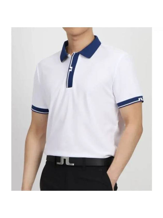 J.LINDEBERG Bay Slim Polo GMJT09781 0000 Men's Bay Slim Polo GMJT09781 0000 - J.LINDEBERG - BALAAN