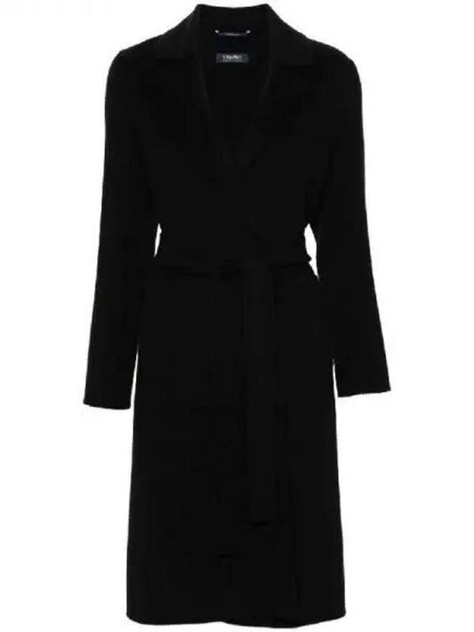 PAULINE Belted Wool Coat - S MAX MARA - BALAAN 1