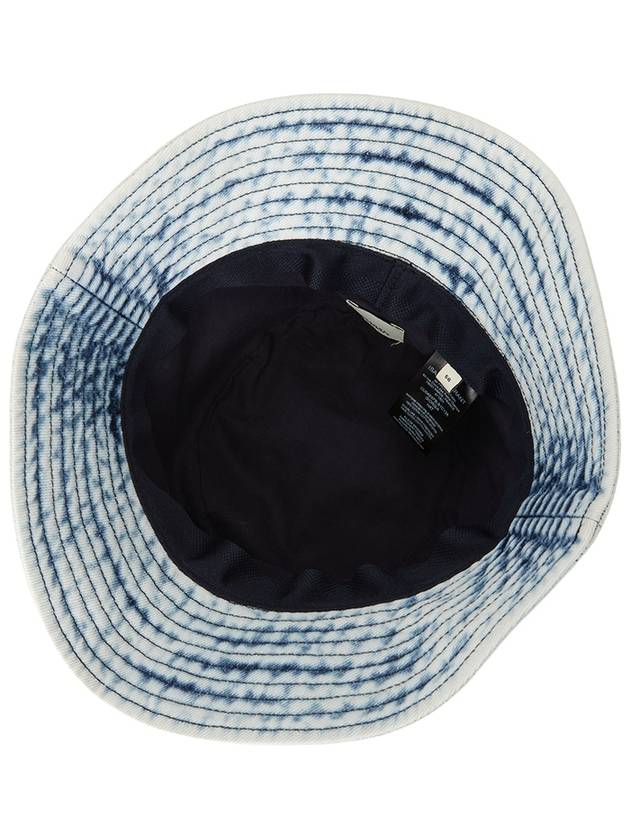 Giorgia Embroidered Logo Denim Bucket Hat Light Blue - ISABEL MARANT - BALAAN 5