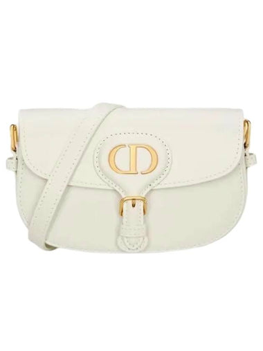 Bobby Small Leather Cross Bag Latte - DIOR - BALAAN 1